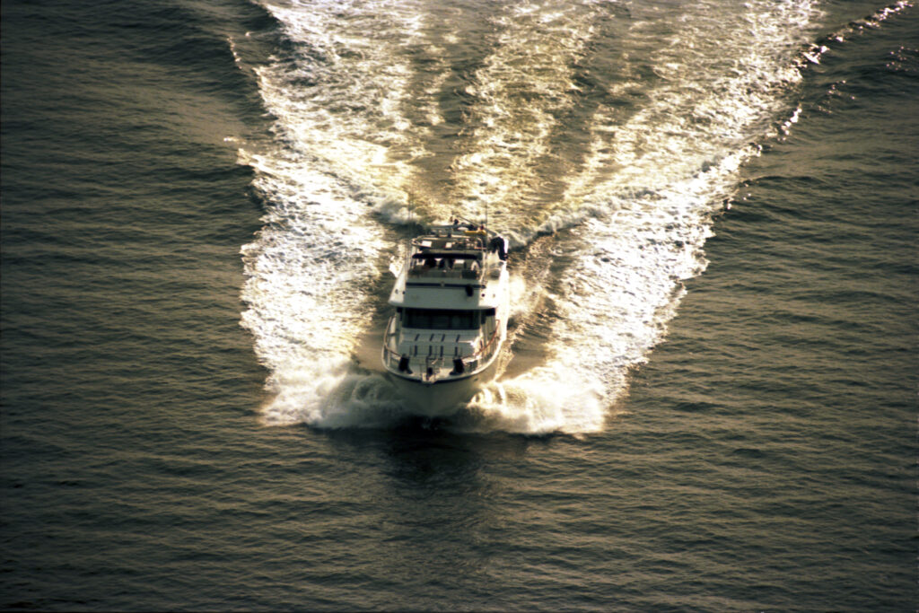 President Bush's boat